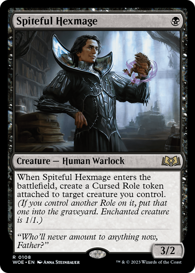 Spiteful Hexmage (108) [Wilds of Eldraine] - Deck Out Gaming