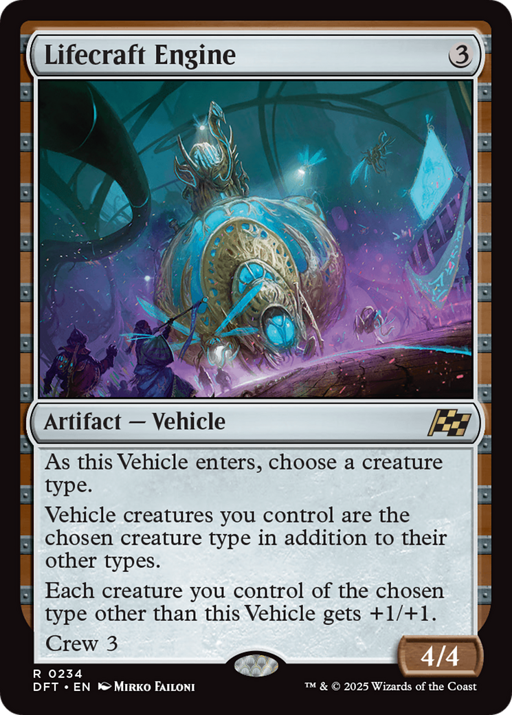 Lifecraft Engine (234) [Aetherdrift] foil - Deck Out Gaming