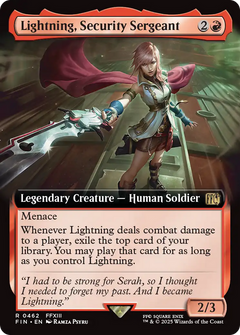 Lightning, Security Sergeant (462) [FINAL FANTASY] - Deck Out Gaming