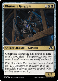Obstinate Gargoyle (195) [Modern Horizons 3] - Deck Out Gaming
