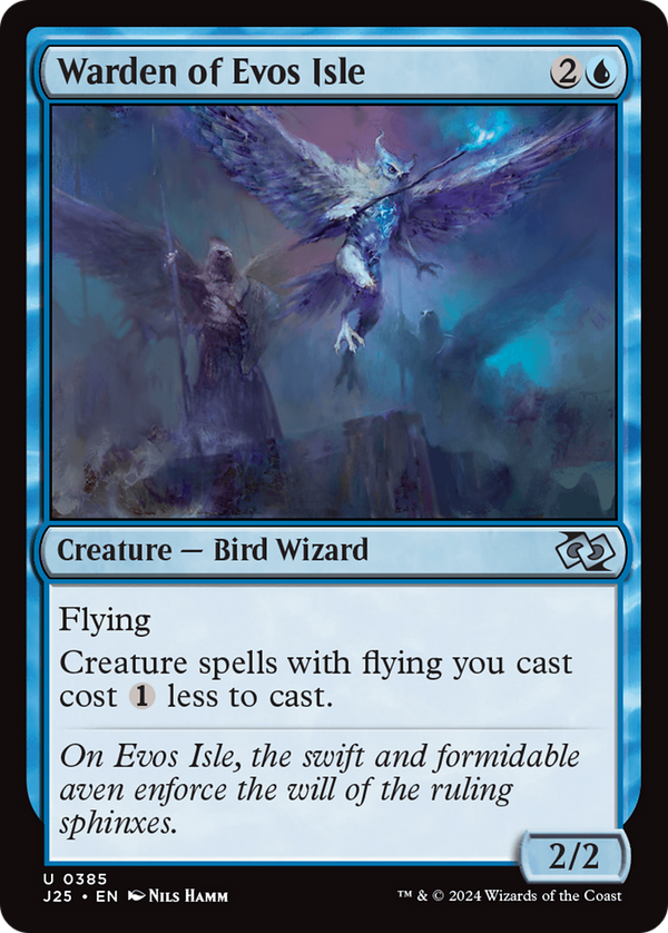 Warden of Evos Isle (385) [Foundations Jumpstart] - Deck Out Gaming