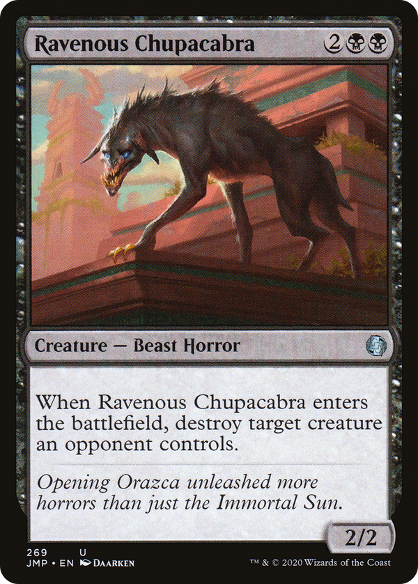 Ravenous Chupacabra (269) [Jumpstart] - Deck Out Gaming
