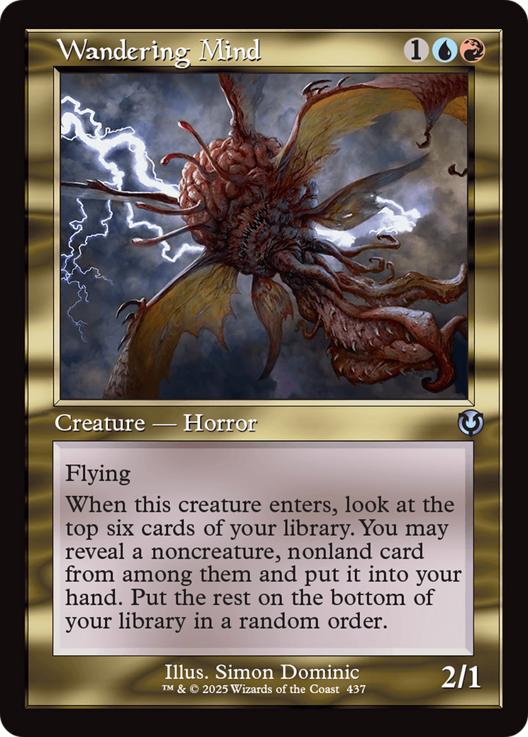 Wandering Mind (Retro Frame) (437) [Innistrad Remastered] foil - Deck Out Gaming