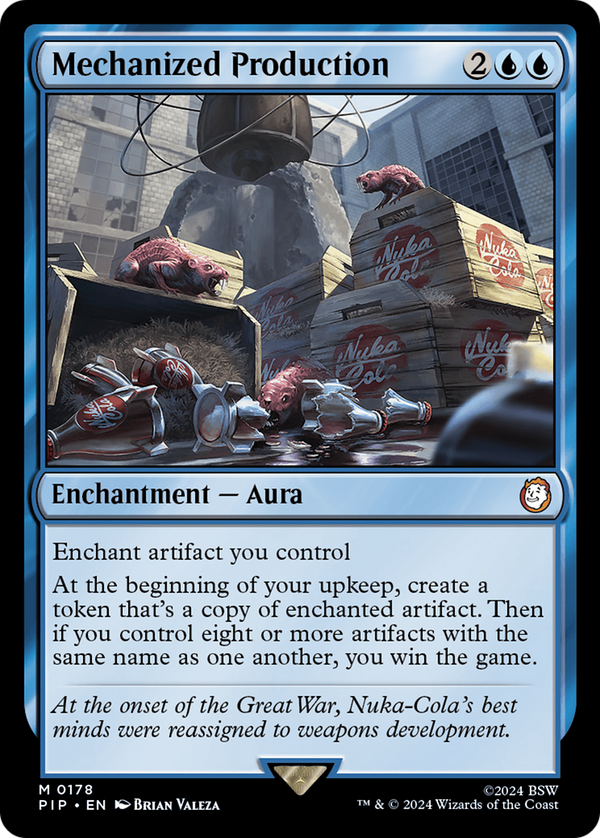 Mechanized Production (178) [Fallout] foil - Deck Out Gaming