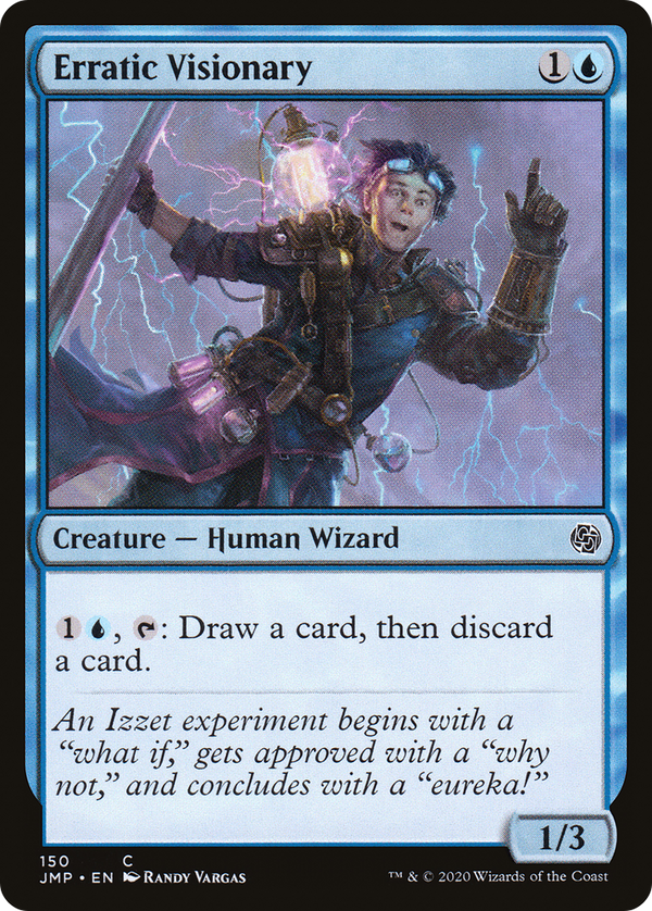 Erratic Visionary (150) [Jumpstart] - Deck Out Gaming