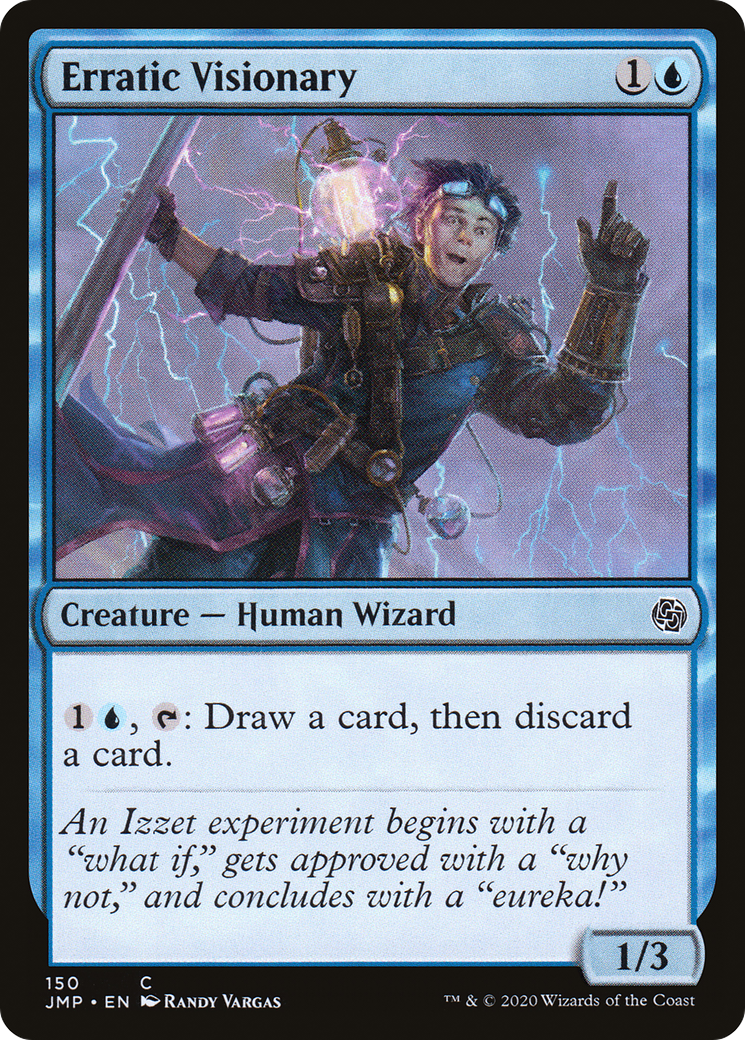Erratic Visionary (150) [Jumpstart] - Deck Out Gaming