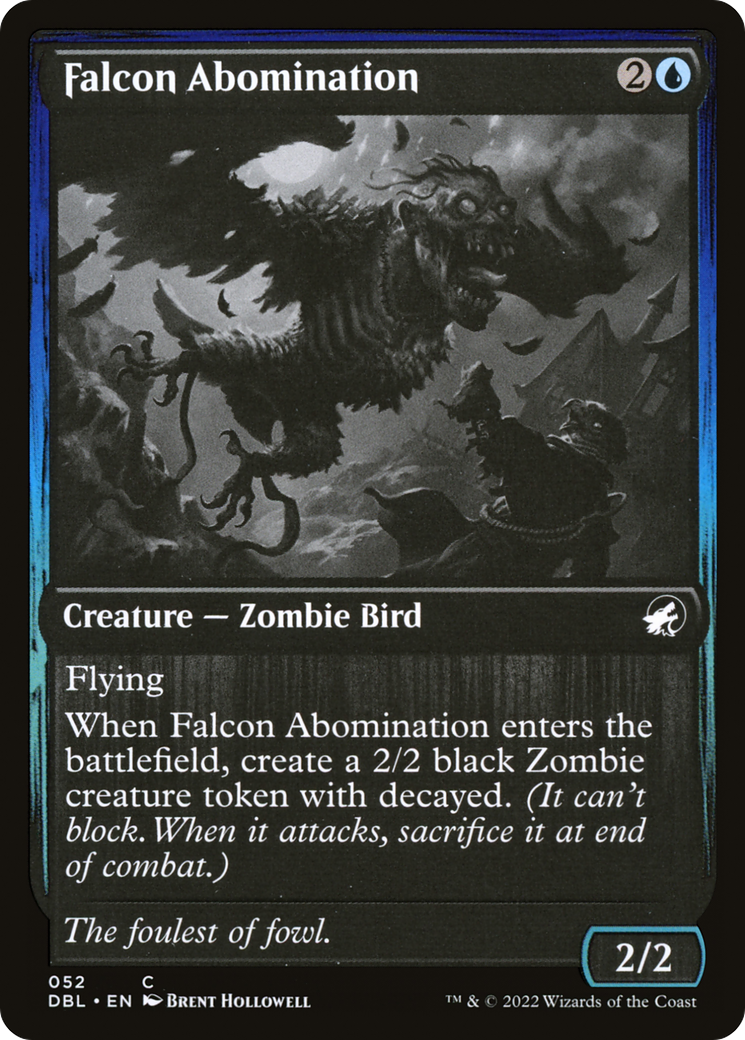Falcon Abomination (52) [Innistrad: Double Feature] - Deck Out Gaming