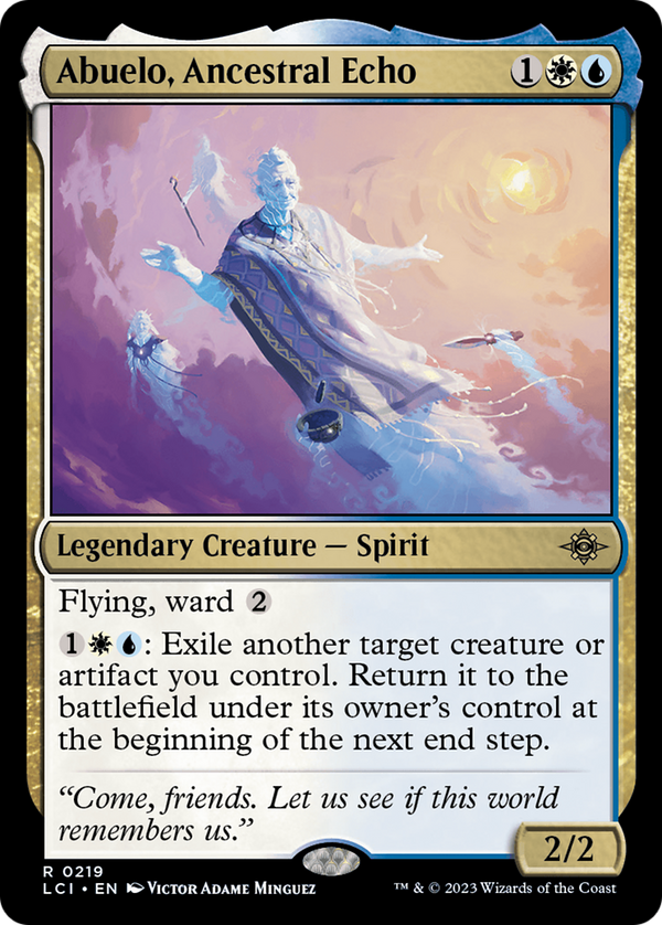 Abuelo, Ancestral Echo (219) [The Lost Caverns of Ixalan] - Deck Out Gaming