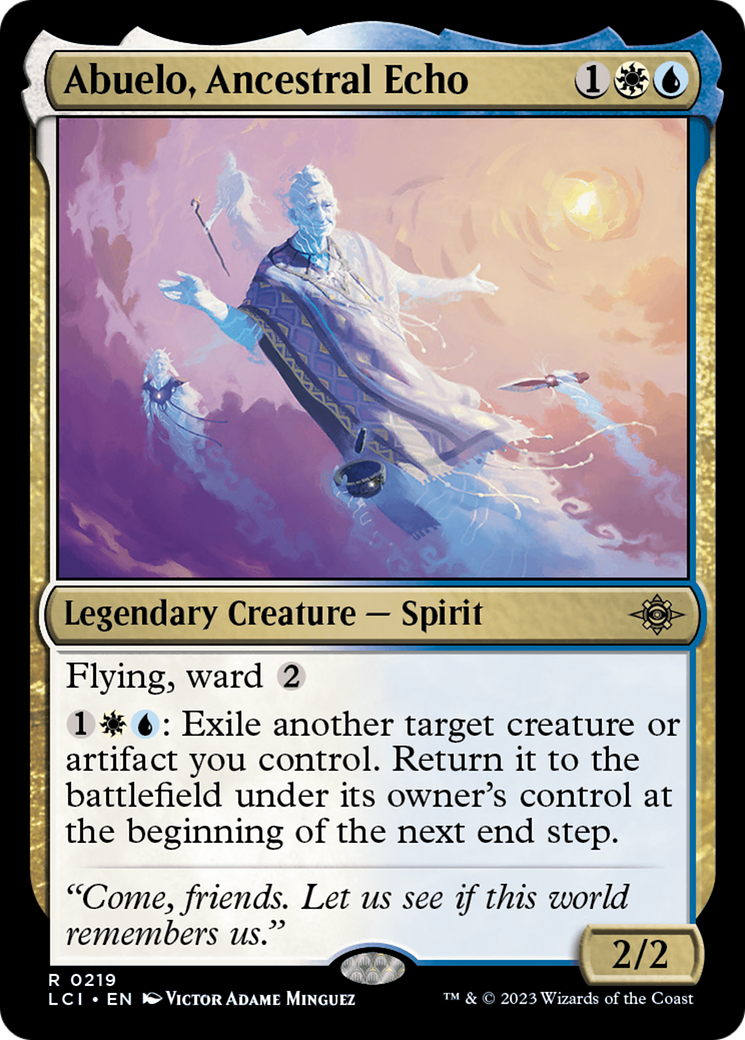 Abuelo, Ancestral Echo (219) [The Lost Caverns of Ixalan] - Deck Out Gaming