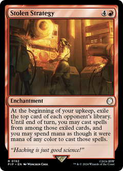 Stolen Strategy (192) [Fallout] foil - Deck Out Gaming