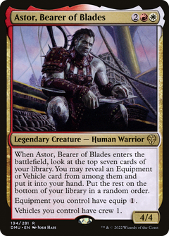 Astor, Bearer of Blades (194) [Dominaria United] - Deck Out Gaming