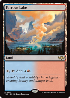Ferrous Lake (361) [Commander: Tarkir: Dragonstorm] - Deck Out Gaming