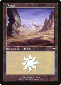 Plains (30) (Retro Frame) (30) [Commander: The Brothers' War] - Deck Out Gaming