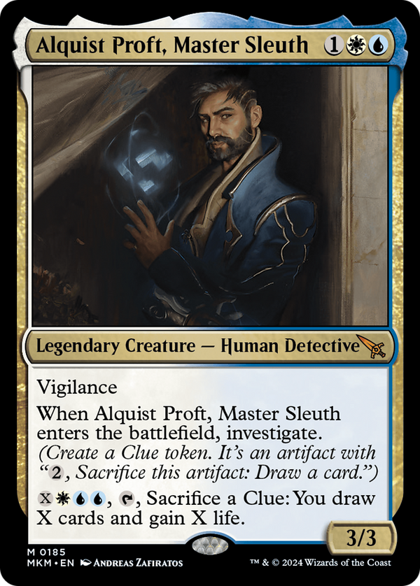 Alquist Proft, Master Sleuth (185) [Murders at Karlov Manor] foil - Deck Out Gaming