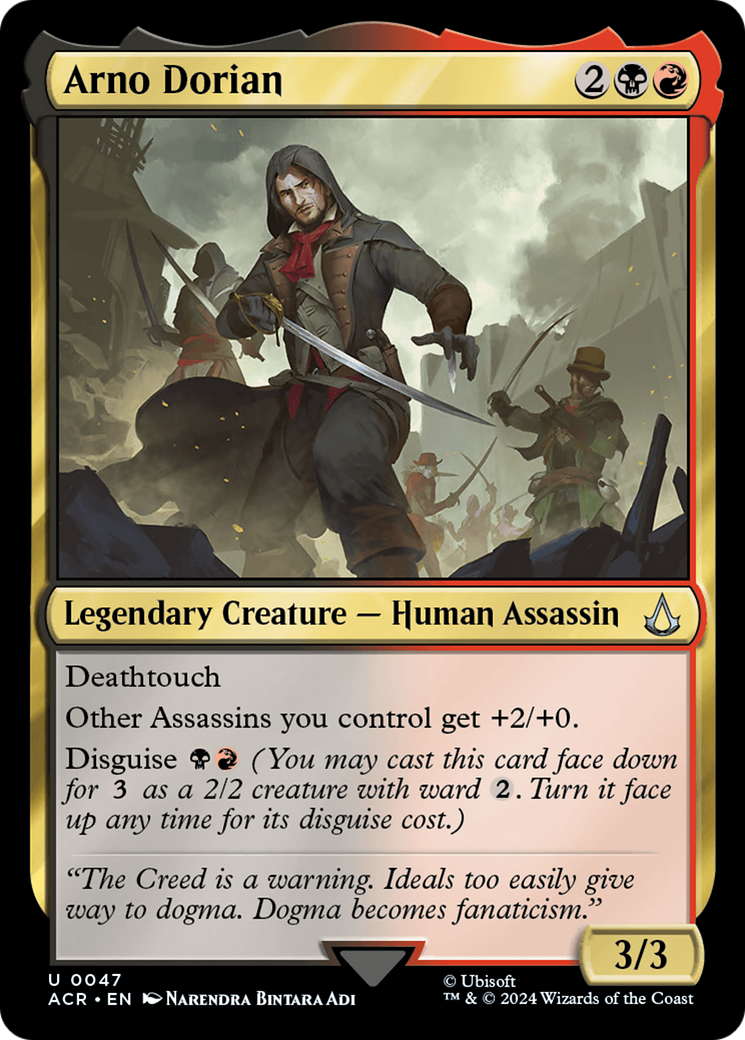 Arno Dorian (47) [Assassin's Creed] foil - Deck Out Gaming