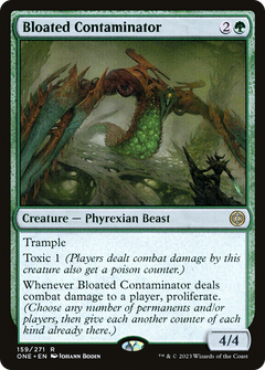 Bloated Contaminator (159) [Phyrexia: All Will Be One] foil - Deck Out Gaming