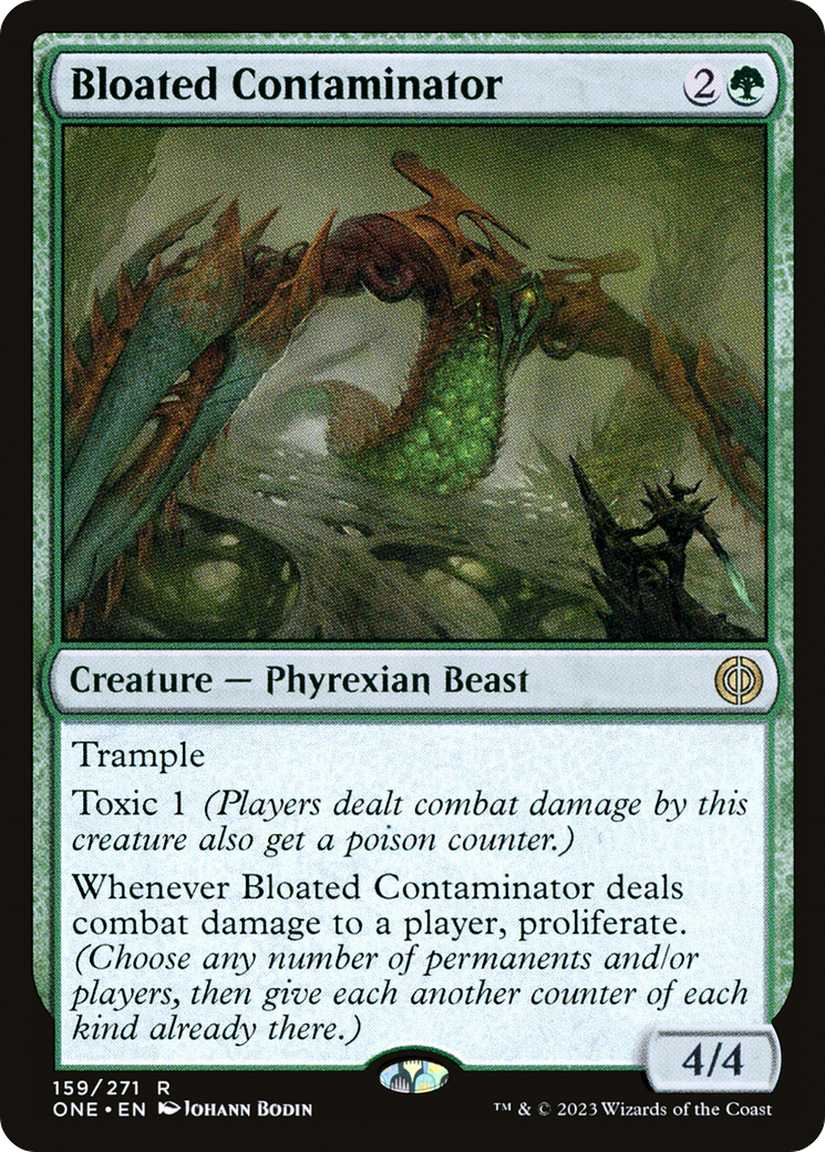 Bloated Contaminator (159) [Phyrexia: All Will Be One] foil - Deck Out Gaming