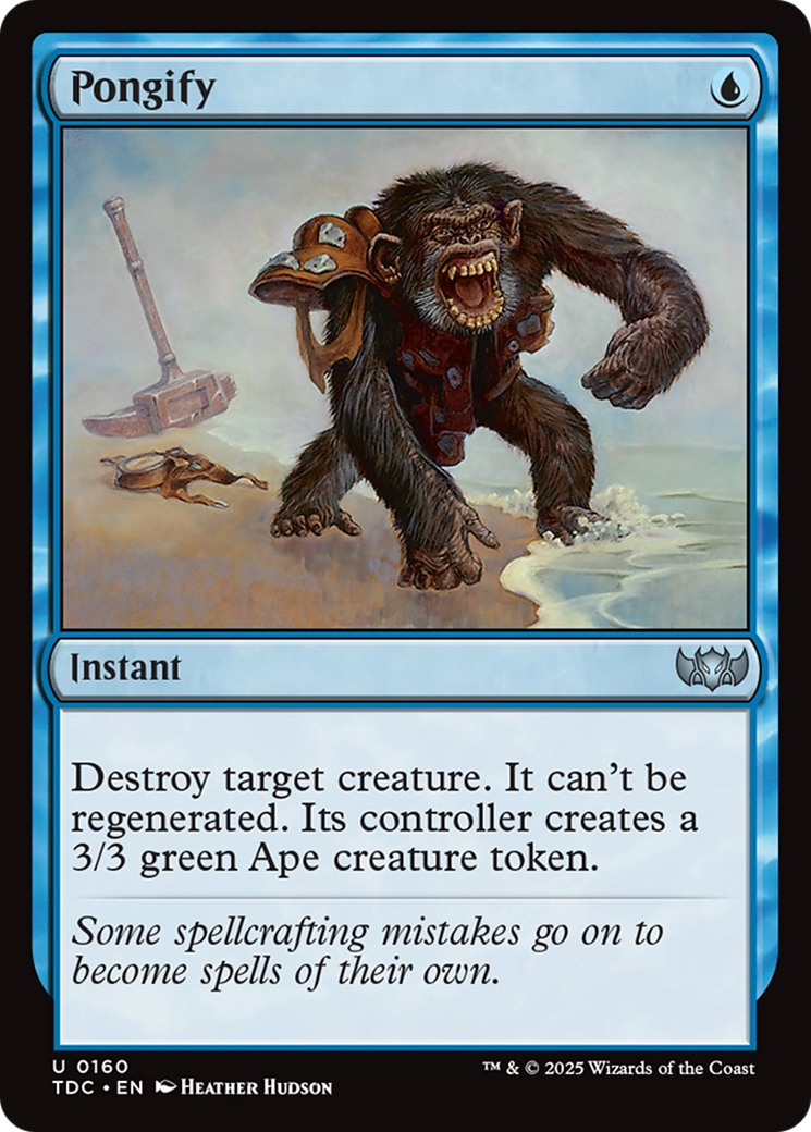 Pongify (160) [Commander: Tarkir: Dragonstorm] - Deck Out Gaming