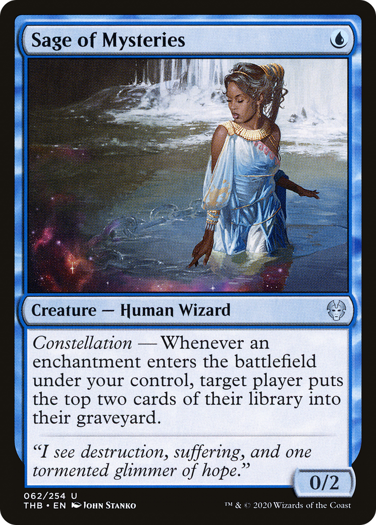 Sage of Mysteries (62) [Theros Beyond Death] foil - Deck Out Gaming