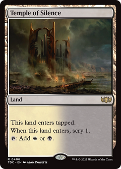 Temple of Silence (406) [Commander: Tarkir: Dragonstorm] - Deck Out Gaming
