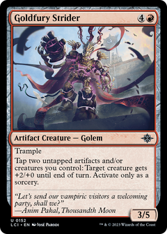 Goldfury Strider (152) [The Lost Caverns of Ixalan] foil - Deck Out Gaming