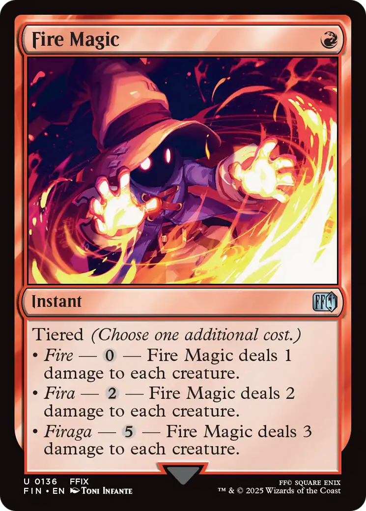 Fire Magic (136) [FINAL FANTASY] - Deck Out Gaming