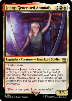 Jenny, Generated Anomaly (Surge Foil) (742) [Doctor Who] foil - Deck Out Gaming