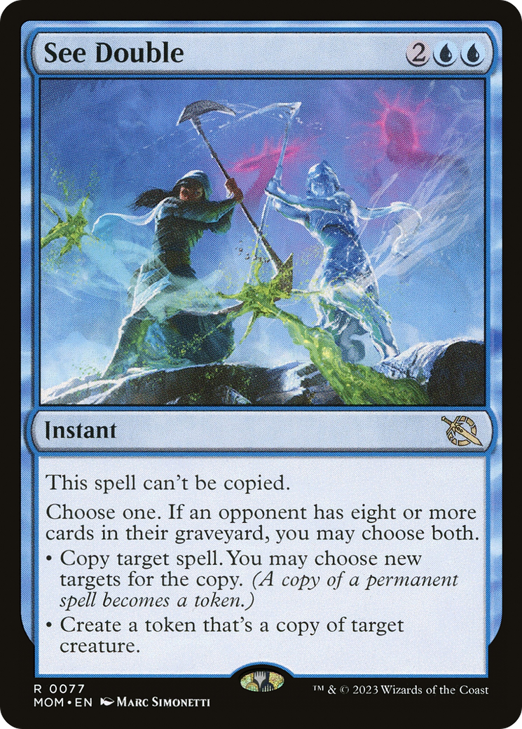See Double (77) [March of the Machine] foil - Deck Out Gaming