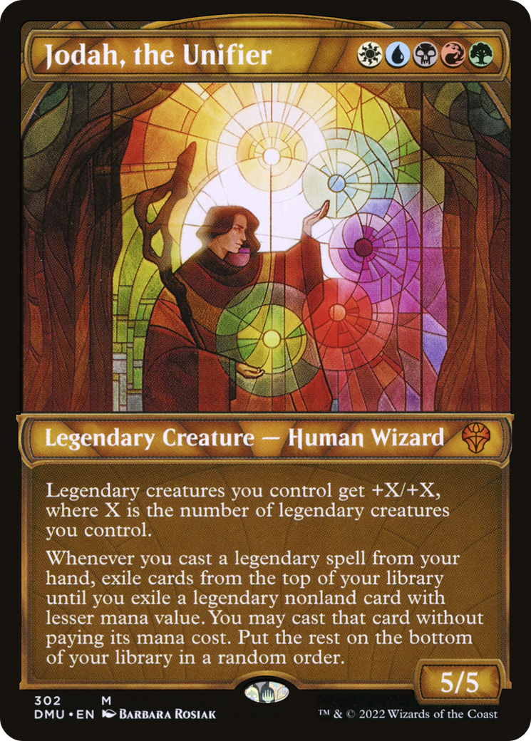 Jodah, the Unifier (Showcase) (302) [Dominaria United] foil - Deck Out Gaming