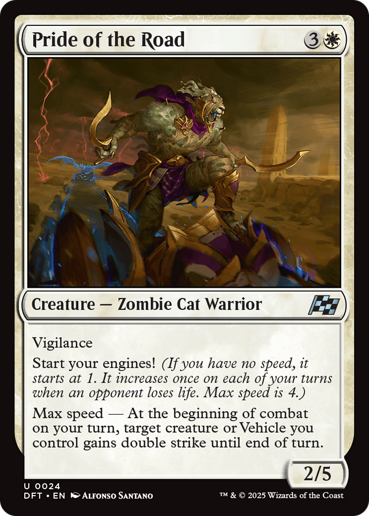Pride of the Road (24) [Aetherdrift] foil - Deck Out Gaming
