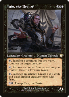 Fain, the Broker (Retro Frame) (105) [Commander: The Brothers' War] - Deck Out Gaming