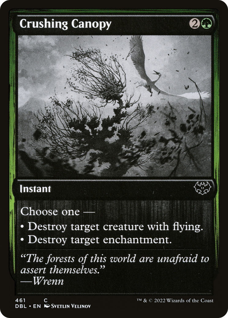 Crushing Canopy (461) [Innistrad: Double Feature] foil - Deck Out Gaming