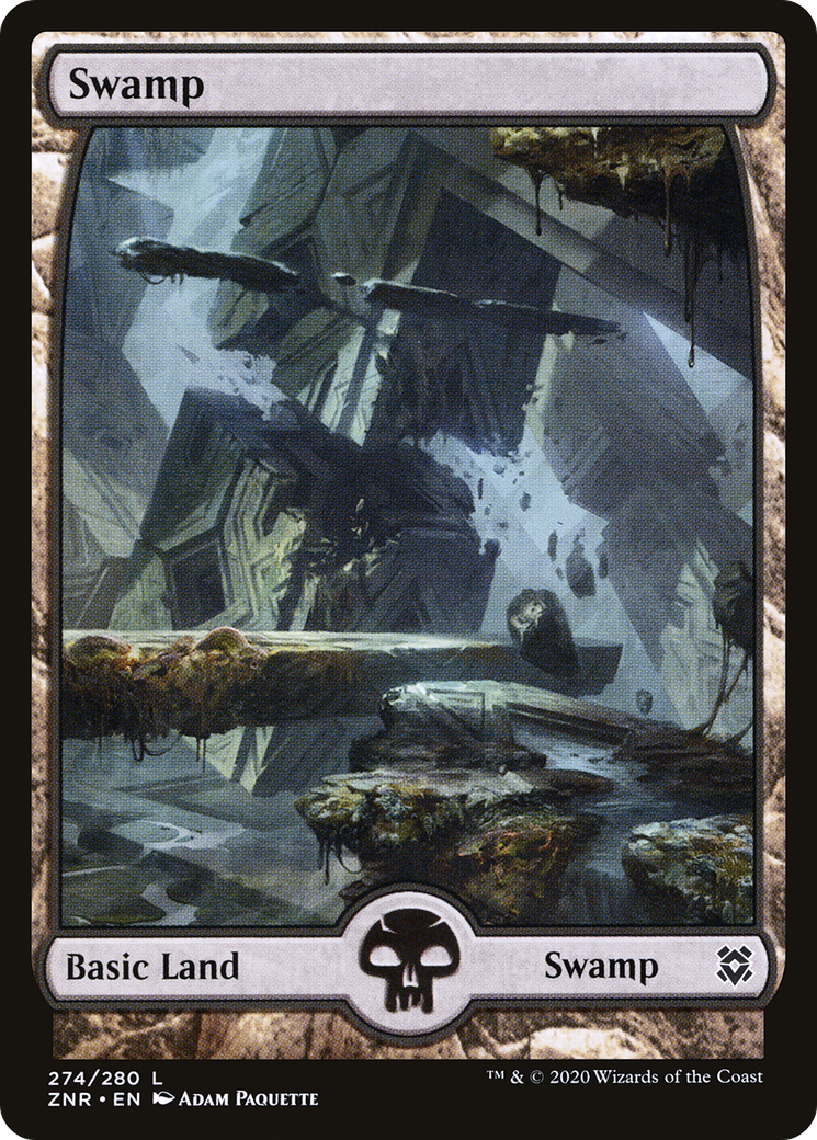Swamp (274) [Zendikar Rising] - Deck Out Gaming