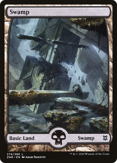 Swamp (274) [Zendikar Rising] foil - Deck Out Gaming