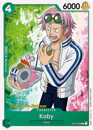 Koby (ST02-006) [Super Pre-Release Starter Deck 2: Worst Generation] - Deck Out Gaming