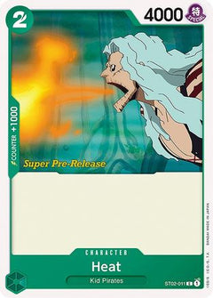Heat (ST02-011) [Super Pre-Release Starter Deck 2: Worst Generation] - Deck Out Gaming