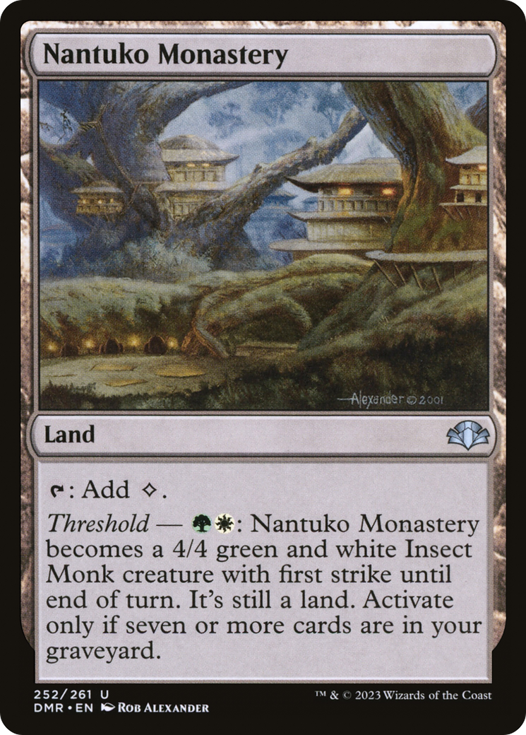 Nantuko Monastery (252) [Dominaria Remastered] - Deck Out Gaming