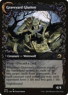 Graveyard Trespasser (Showcase) (290) [Innistrad: Midnight Hunt] foil - Deck Out Gaming