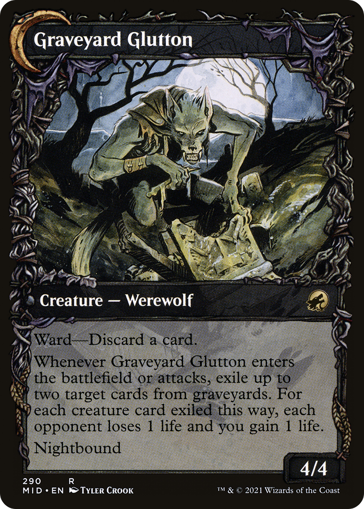 Graveyard Trespasser (Showcase) (290) [Innistrad: Midnight Hunt] - Deck Out Gaming