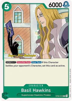 Basil Hawkins (ST02-010) [Super Pre-Release Starter Deck 2: Worst Generation] - Deck Out Gaming