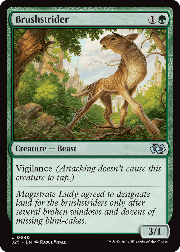 Brushstrider (640) [Foundations Jumpstart] - Deck Out Gaming