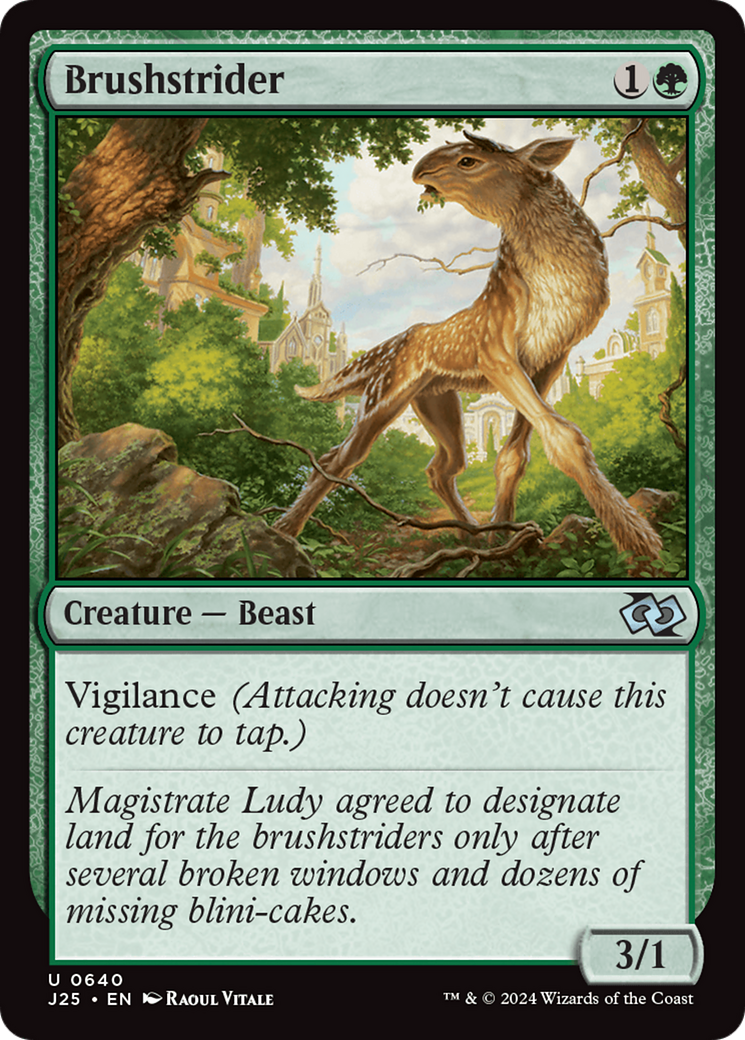 Brushstrider (640) [Foundations Jumpstart] - Deck Out Gaming