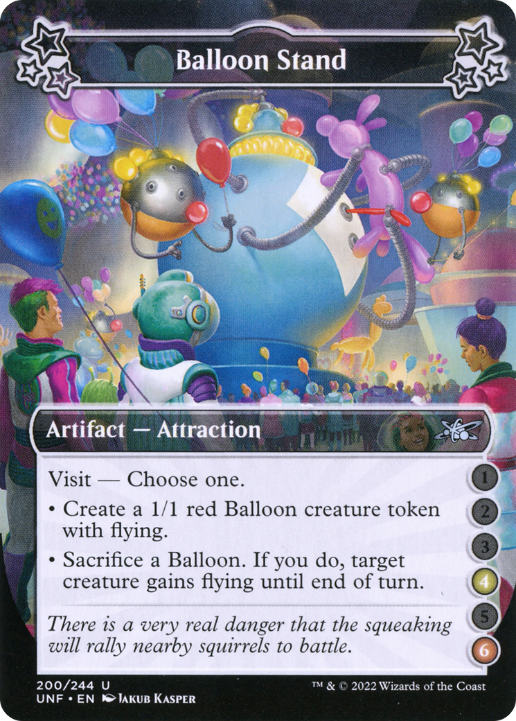 Balloon Stand (4-6) (200) [Unfinity] foil - Deck Out Gaming