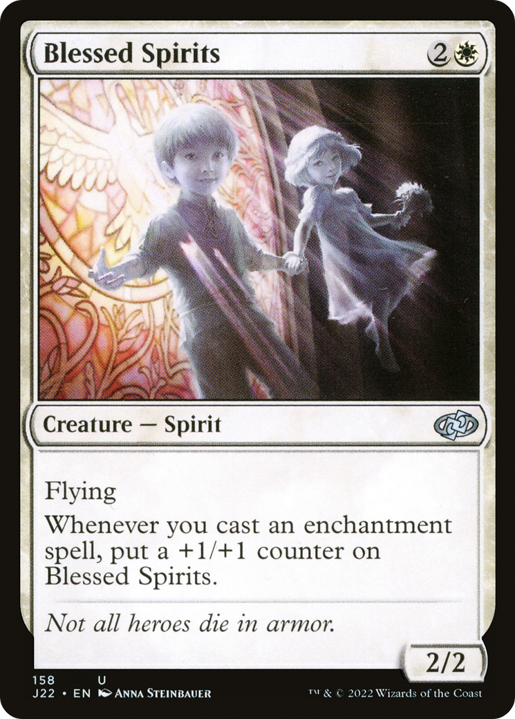 Blessed Spirits (158) [Jumpstart 2022] - Deck Out Gaming