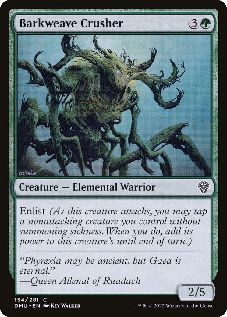 Barkweave Crusher (154) [Dominaria United] - Deck Out Gaming