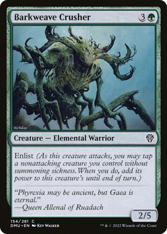 Barkweave Crusher (154) [Dominaria United] foil - Deck Out Gaming