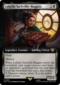 Lobelia Sackville-Baggins (Extended Art) (357) [The Lord of the Rings: Tales of Middle-earth] - Deck Out Gaming