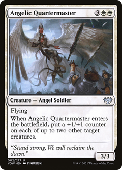 Angelic Quartermaster (2) [Innistrad: Crimson Vow] foil - Deck Out Gaming