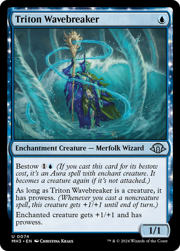 Triton Wavebreaker (74) [Modern Horizons 3] - Deck Out Gaming