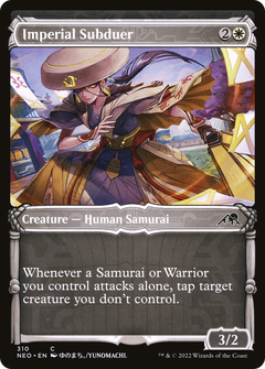 Imperial Subduer (Showcase) (310) [Kamigawa: Neon Dynasty] foil - Deck Out Gaming
